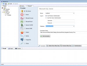Connect to database